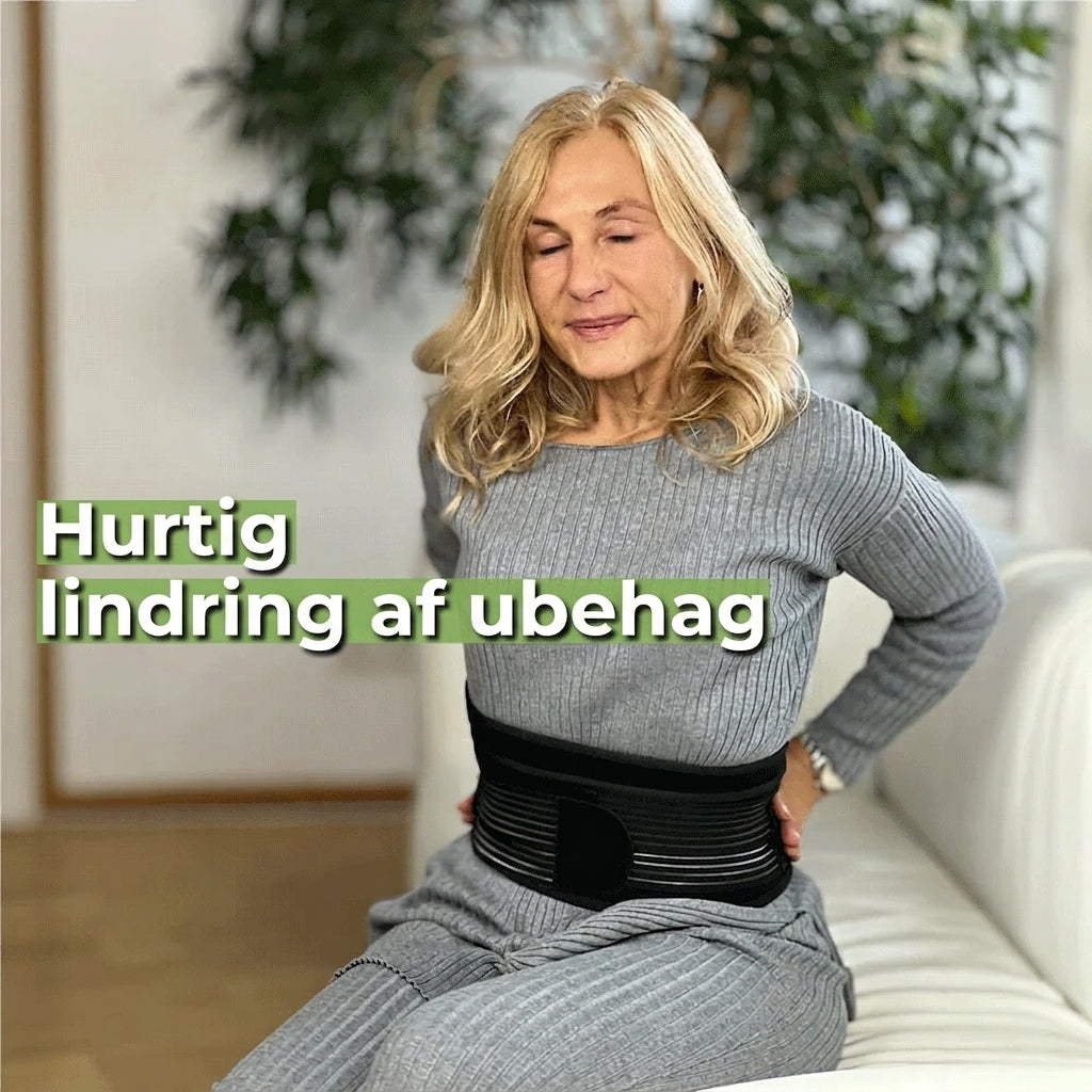 3-Bånd Rygbælte™ | Maksimal støtte og smertelindring