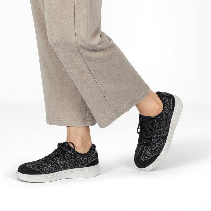 Carla™ | Komfortable sneakers i sort