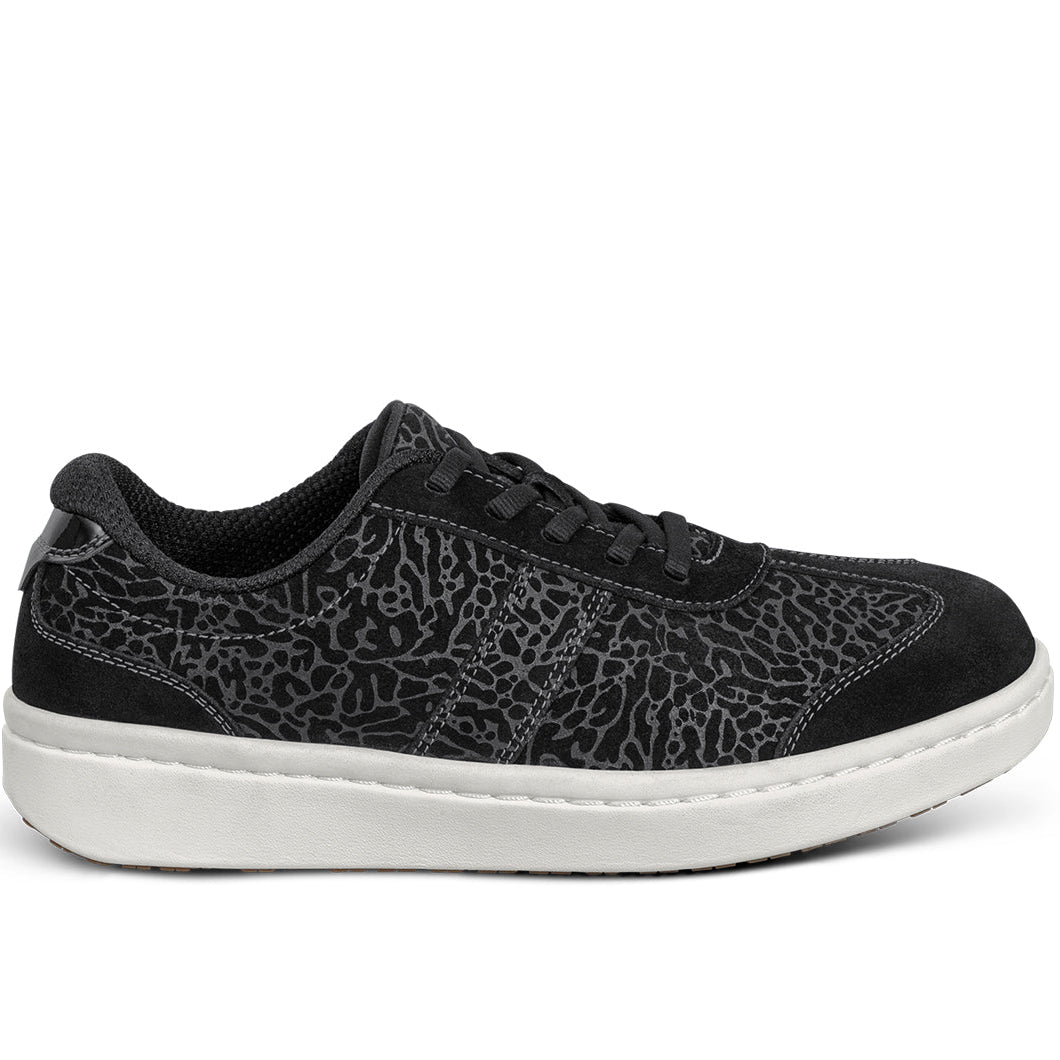 Carla™ | Komfortable sneakers i sort