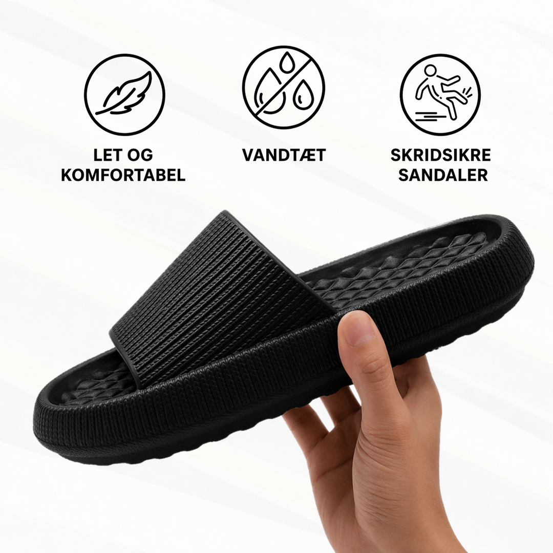 FodRelief™ 2.0 | Behagelige hjemmesko med smertelindrende komfort