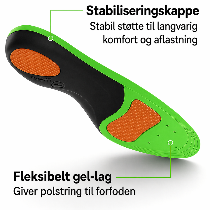 FodStøtte™ | Ortopædiske indlægssåler