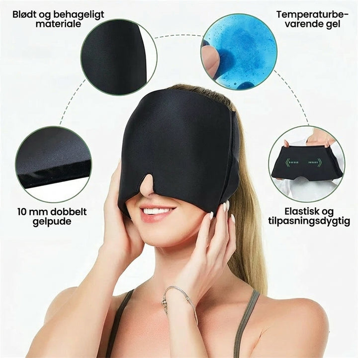 HovedRo™ | Afslappende maske mod hovedpine