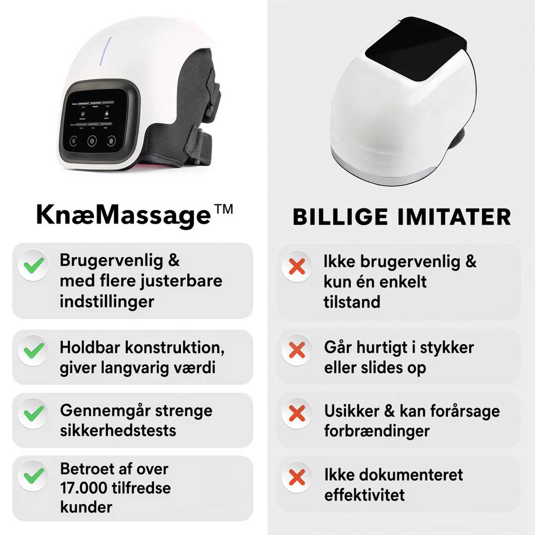 KnæMassage™ | Lindrende varme til knæleddet