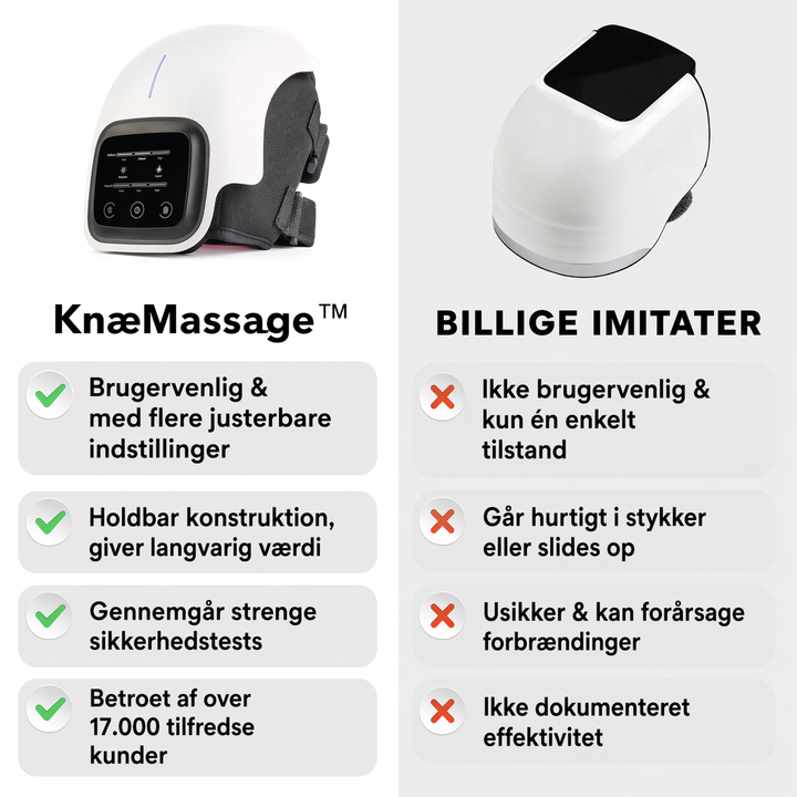 KnæMassage™ | Lindrende varme til knæleddet