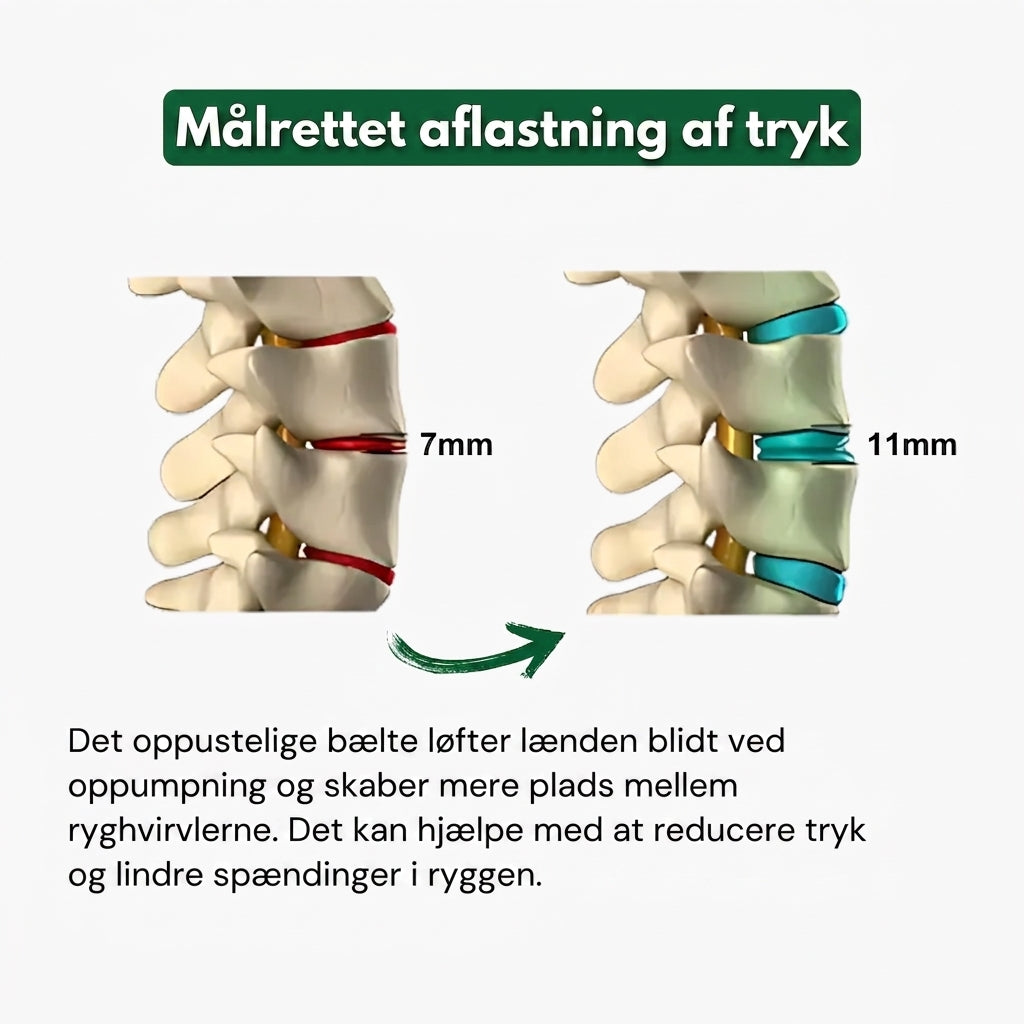LændBælte™ | Stabil støtte og komfort hele dagen