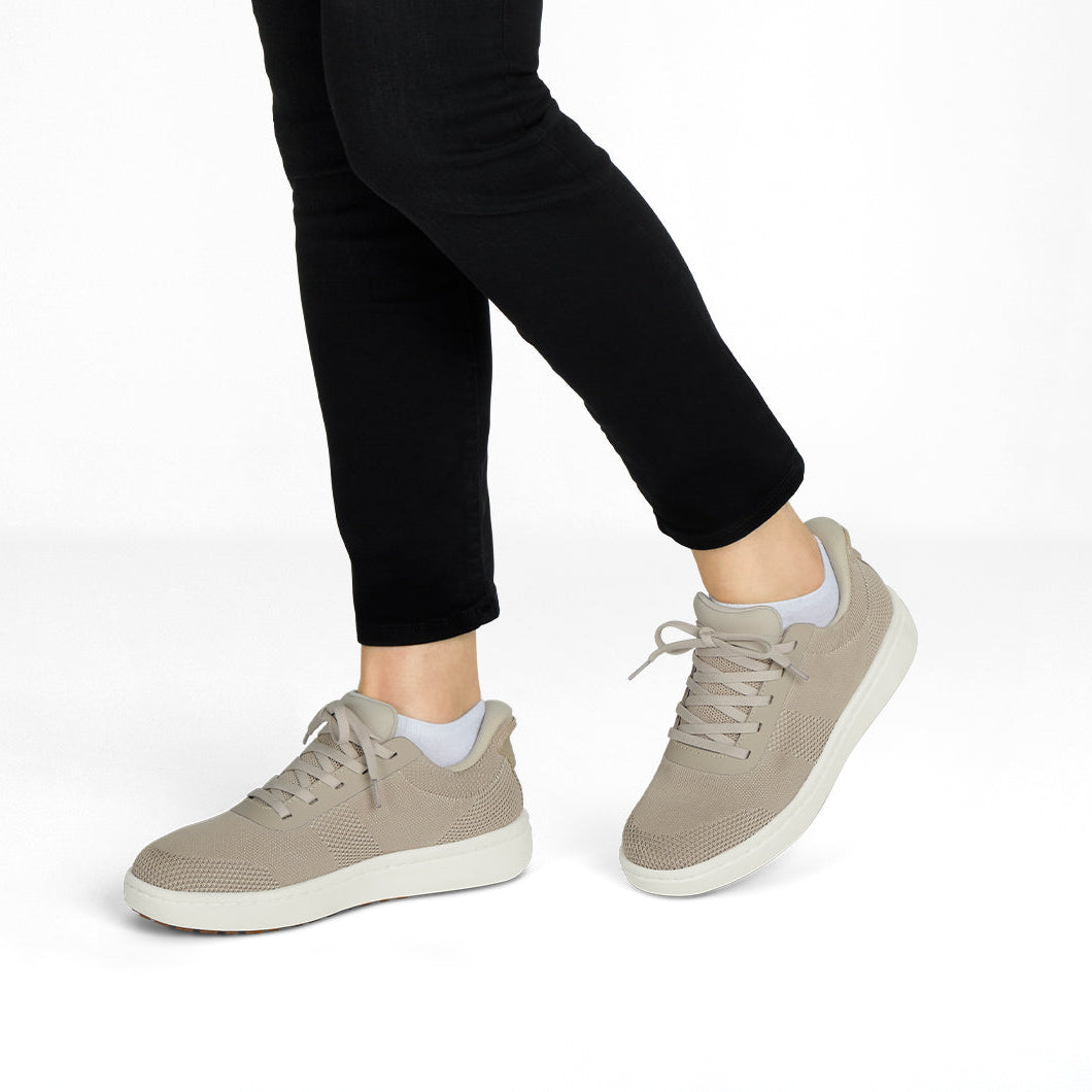 Lena™ | Let komfort-sneaker i beige