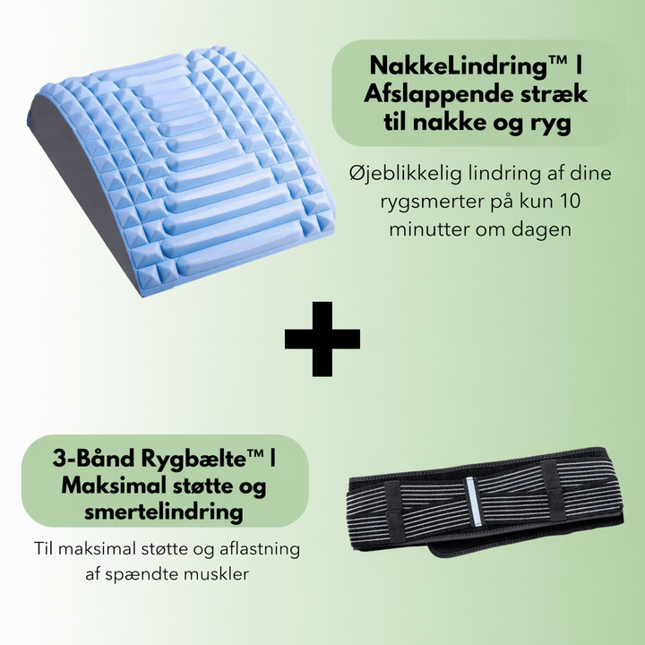 NakkeLindring™ | Afslappende stræk til nakke og ryg