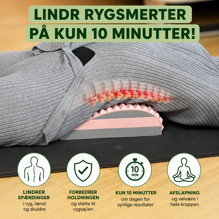 NakkeLindring™ | Afslappende stræk til nakke og ryg