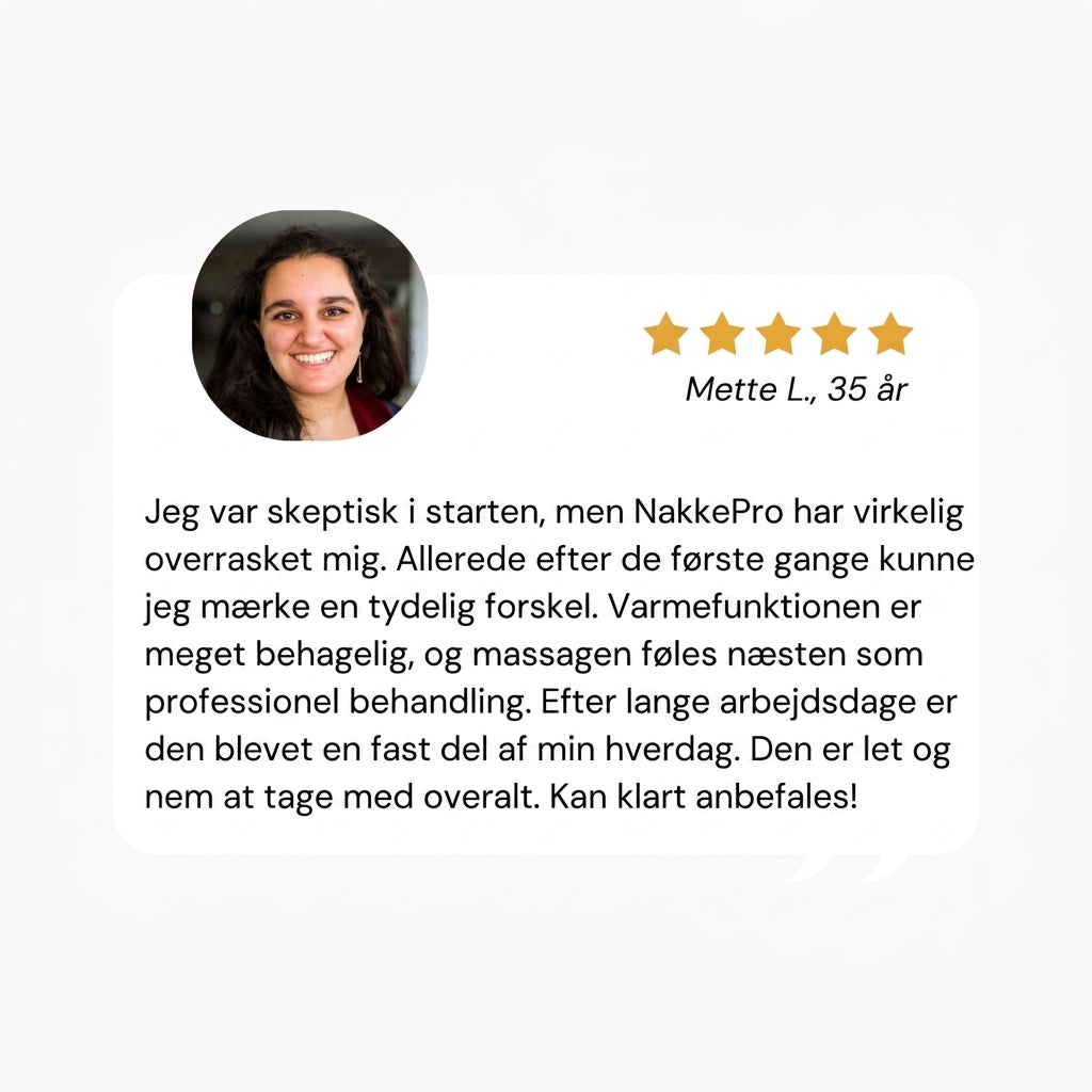 NakkePro™ | Avanceret massage og lindring