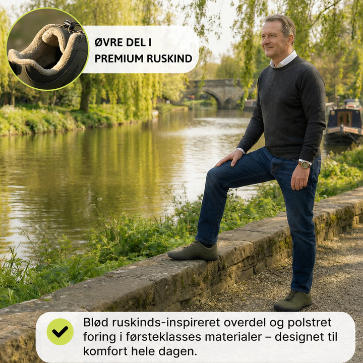 NordSkridt™ | Vandafvisende barfodssko til foråret