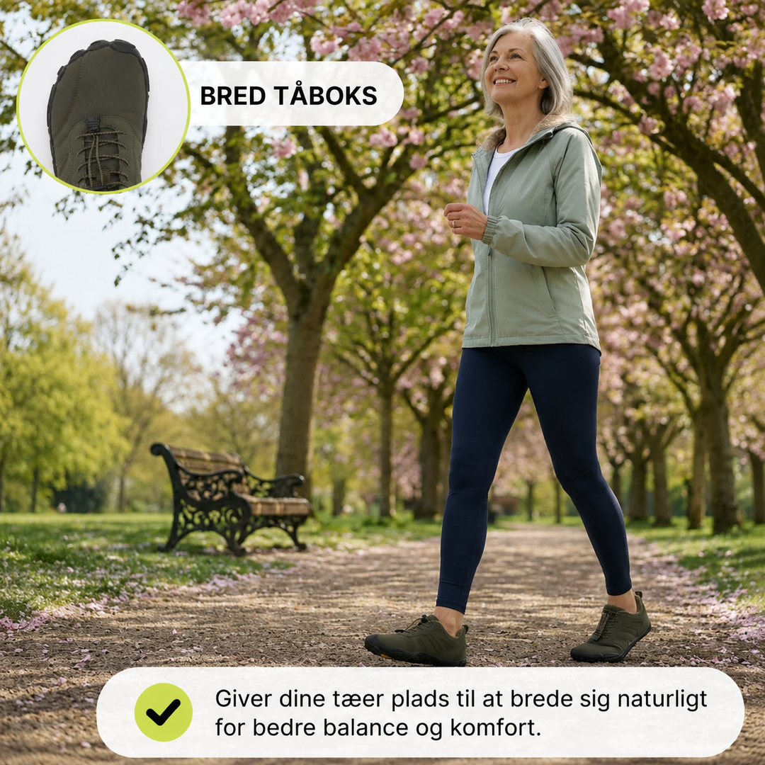 NordSkridt™ | Vandafvisende barfodssko til foråret
