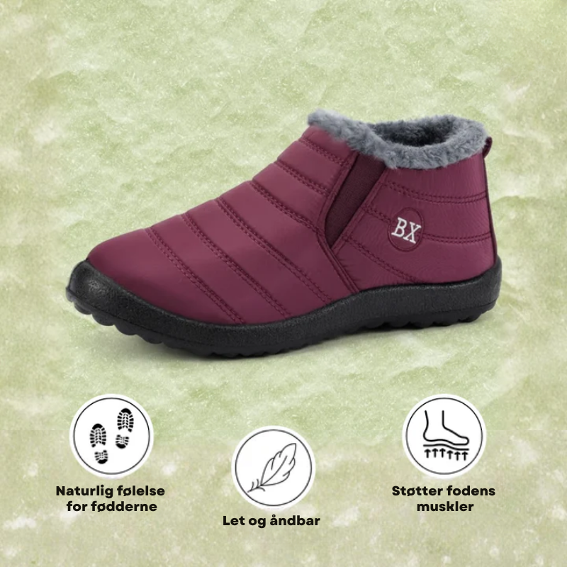 Nordstep™ | Ergonomiske &amp; skridsikre komfort-vinterstøvler