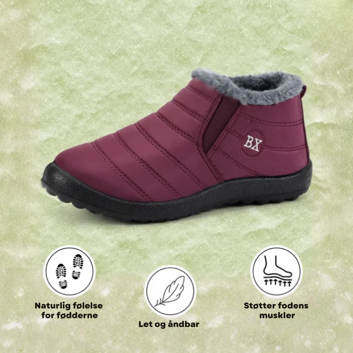 Nordstep™ | Ergonomiske &amp; skridsikre komfort-vinterstøvler