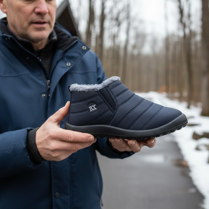 Nordstep™ | Ergonomiske &amp; skridsikre komfort-vinterstøvler