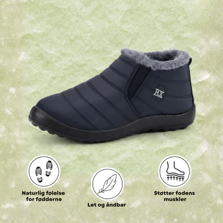 Nordstep™ | Ergonomiske &amp; skridsikre komfort-vinterstøvler