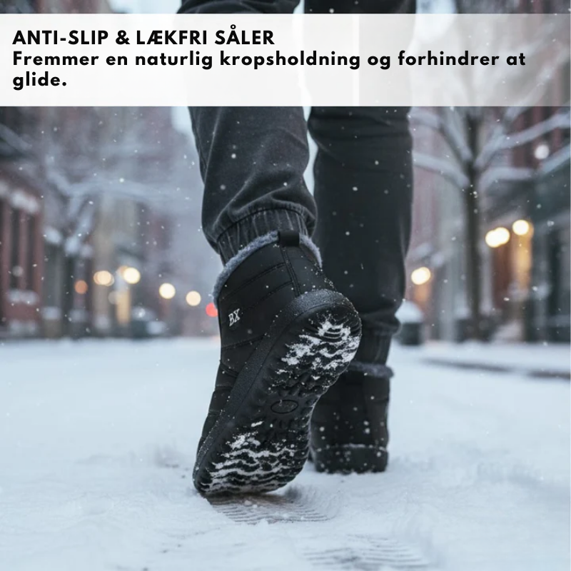 Nordstep™ | Ergonomiske &amp; skridsikre komfort-vinterstøvler