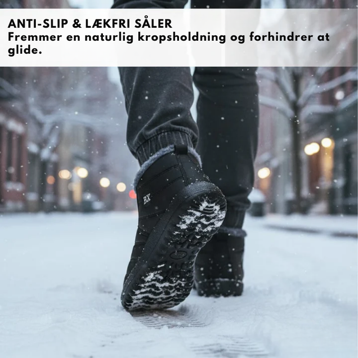 Nordstep™ | Ergonomiske &amp; skridsikre komfort-vinterstøvler