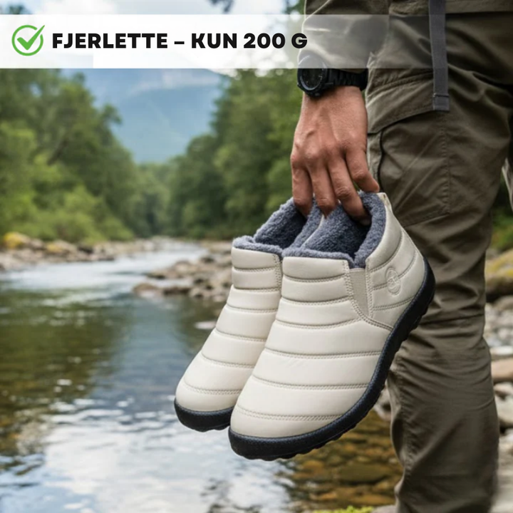 Nordstep™ | Ergonomiske &amp; skridsikre komfort-vinterstøvler