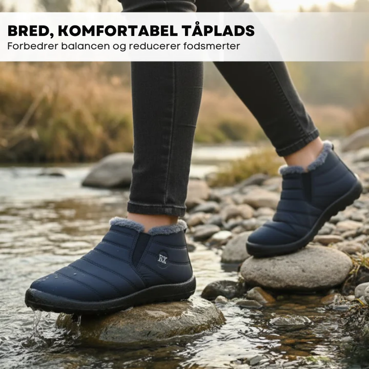 Nordstep™ | Ergonomiske &amp; skridsikre komfort-vinterstøvler
