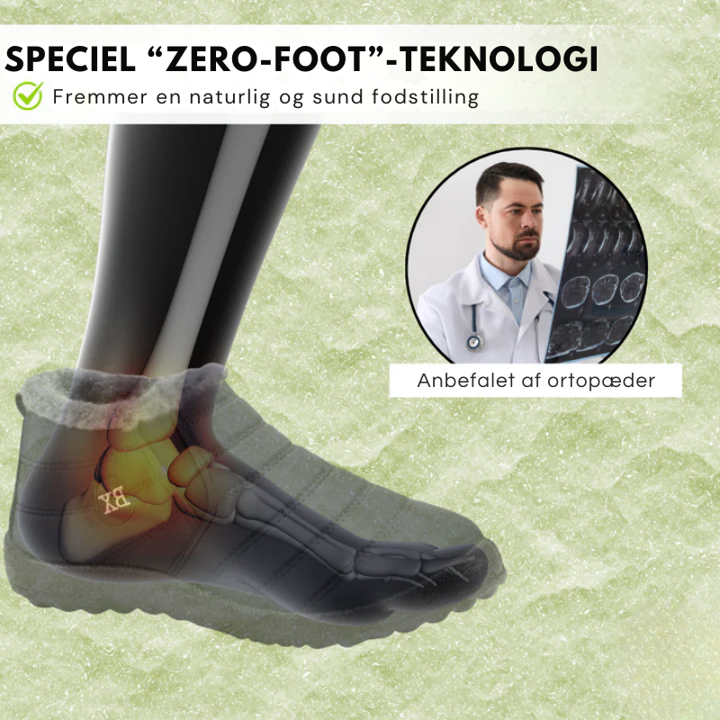Nordstep™ | Ergonomiske &amp; skridsikre komfort-vinterstøvler