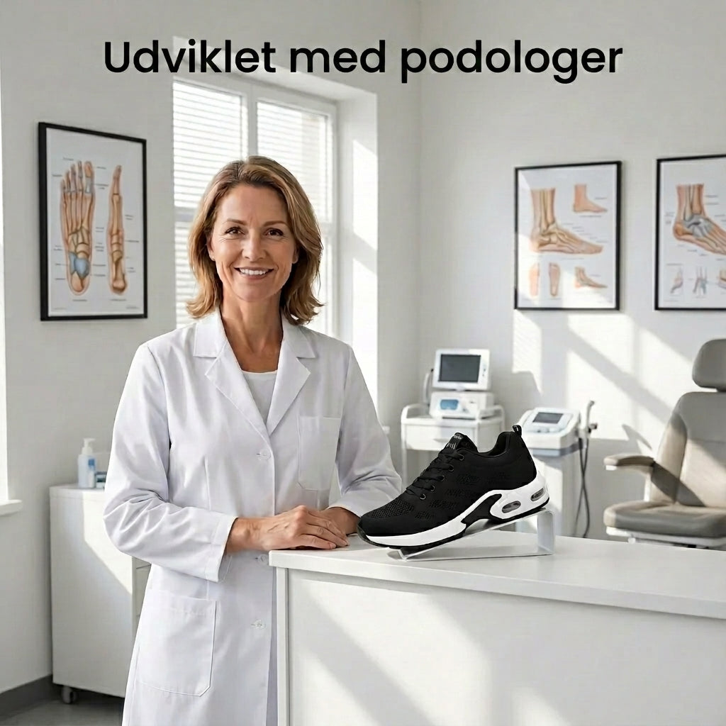OrthoStep™ | Ergonomiske, smertelindrende sneakers