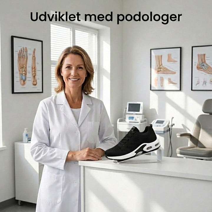 OrthoStep™ | Ergonomiske, smertelindrende sneakers