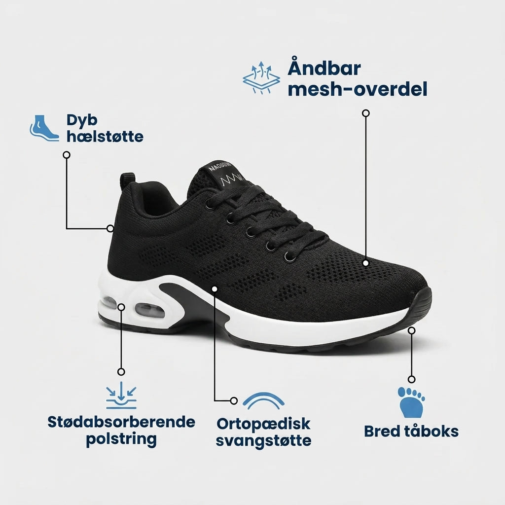 OrthoStep™ | Ergonomiske, smertelindrende sneakers