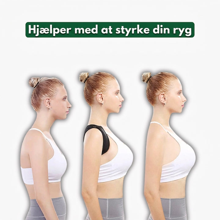 RetRyg™ | Korrigerende rygbælte til daglig støtte