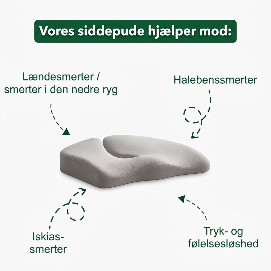 SiddeKomfort™ | Komfortabel støtte til ryg og lænd