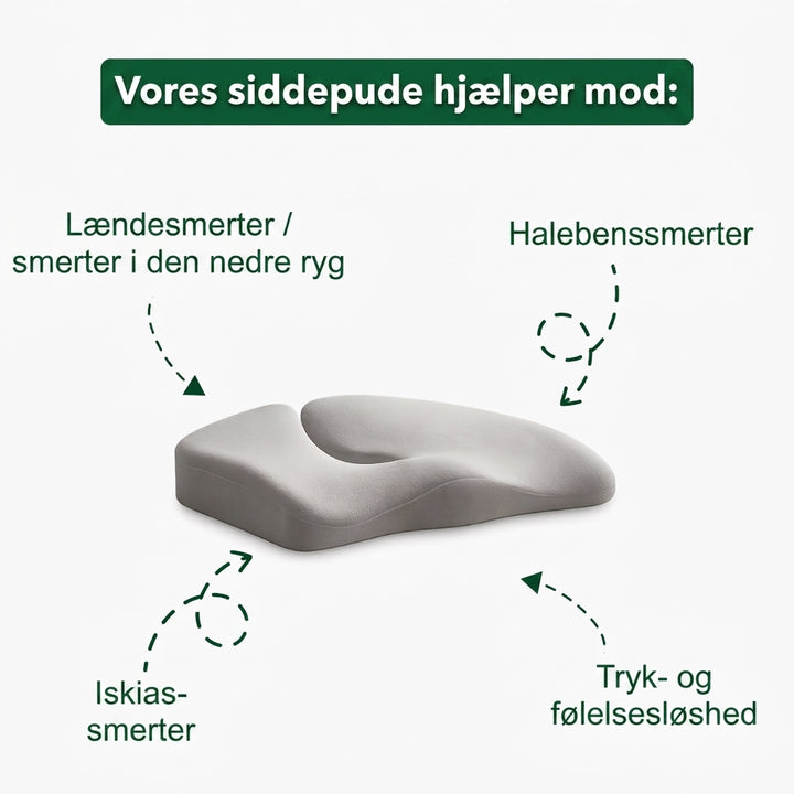 SiddeKomfort™ | Komfortabel støtte til ryg og lænd
