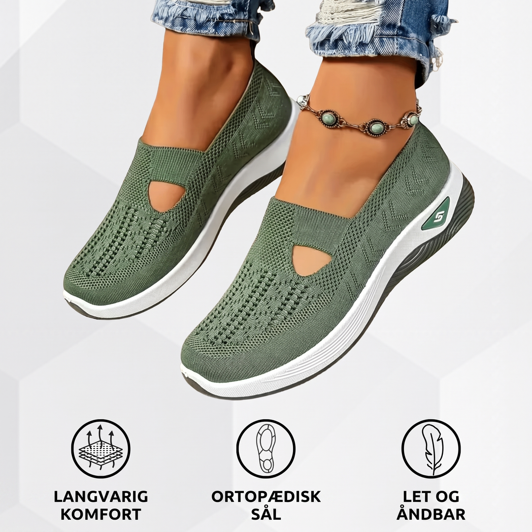 Signe™ | Let slip-on sneaker i strik