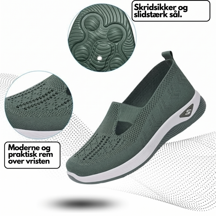 Signe™ | Let slip-on sneaker i strik