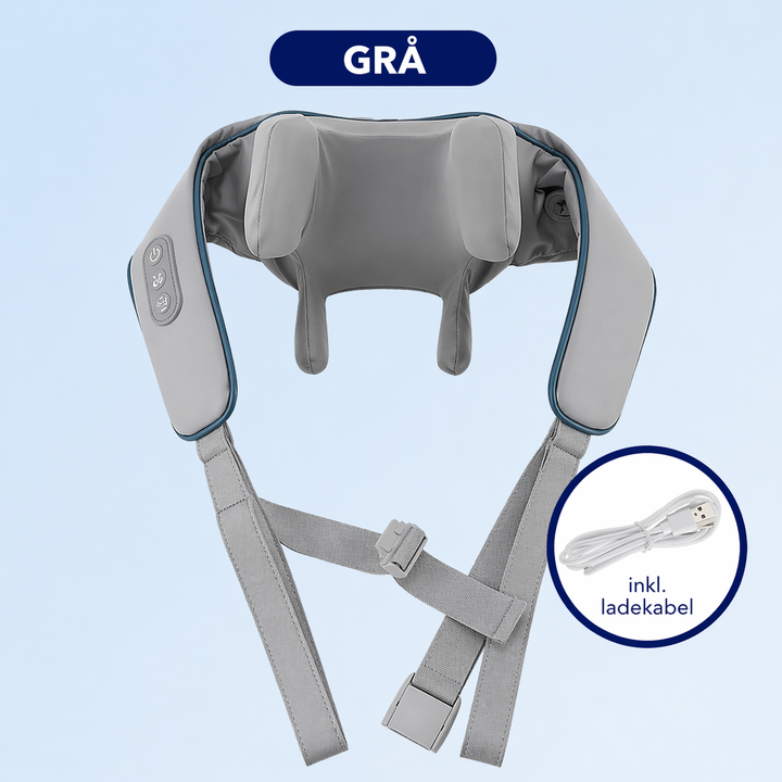 SmartNakke™ | Elektrisk massage med varme og lindring