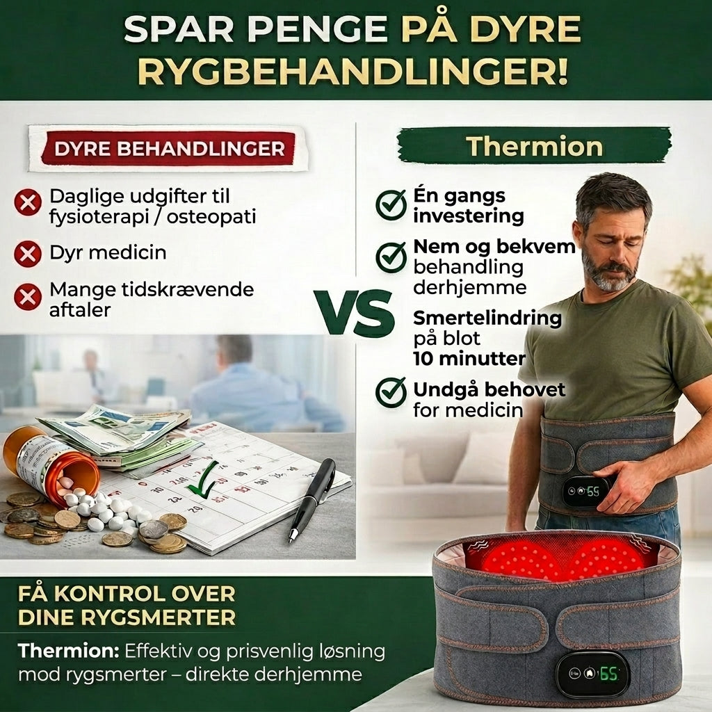 Thermion™ | Terapeutisk varme til lindring af rygsmerter