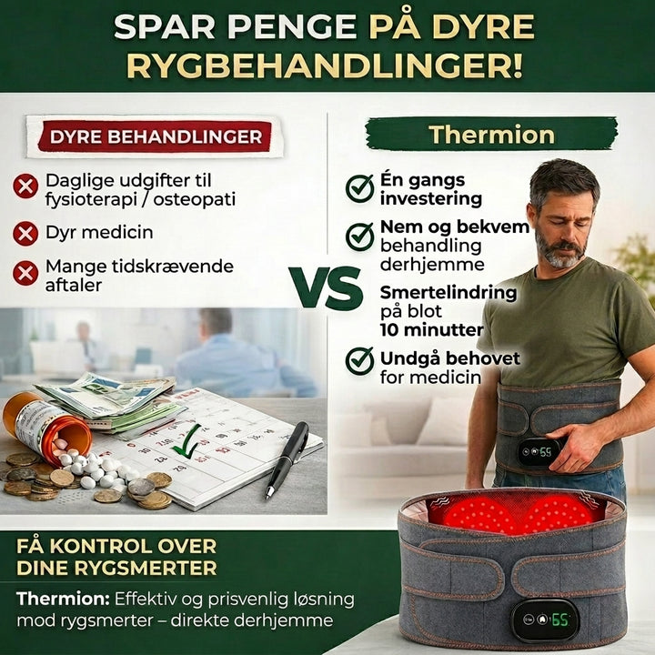 Thermion™ | Terapeutisk varme til lindring af rygsmerter