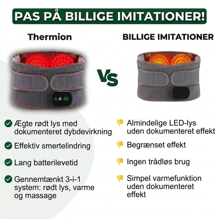 Thermion™ | Terapeutisk varme til lindring af rygsmerter