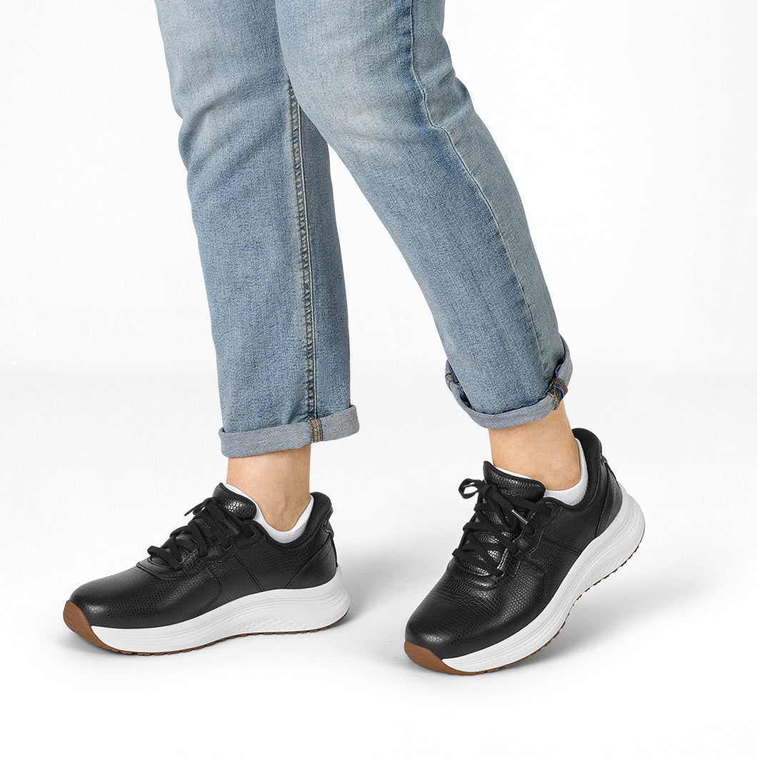 Vera™ | Hands-free komfort-sneaker i sort